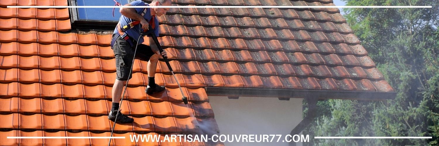 Nettoyage toiture à Bussy-Saint-Georges